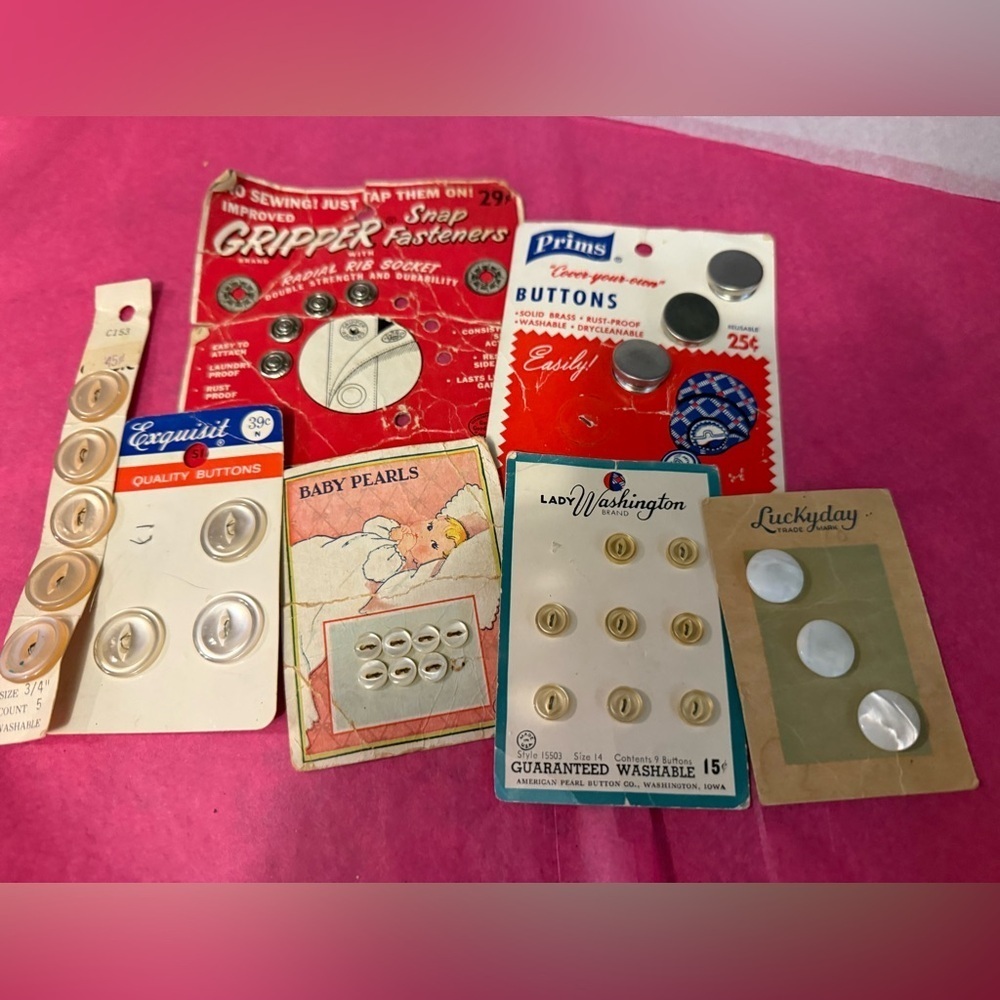 Vintage Button Collection
